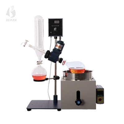 Mini evaporador rotatiu manual